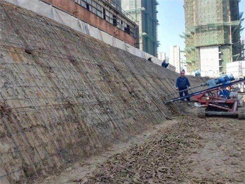 亭湖建筑边坡支护